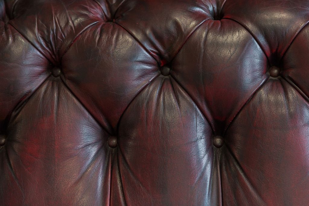 chesterfield sofa - finish